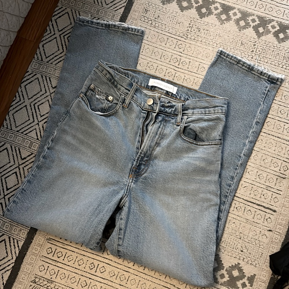 NOBODY 'CHARLOTTE ANKLE' HIGH RISE RELAXED JEANS • SIZE 25